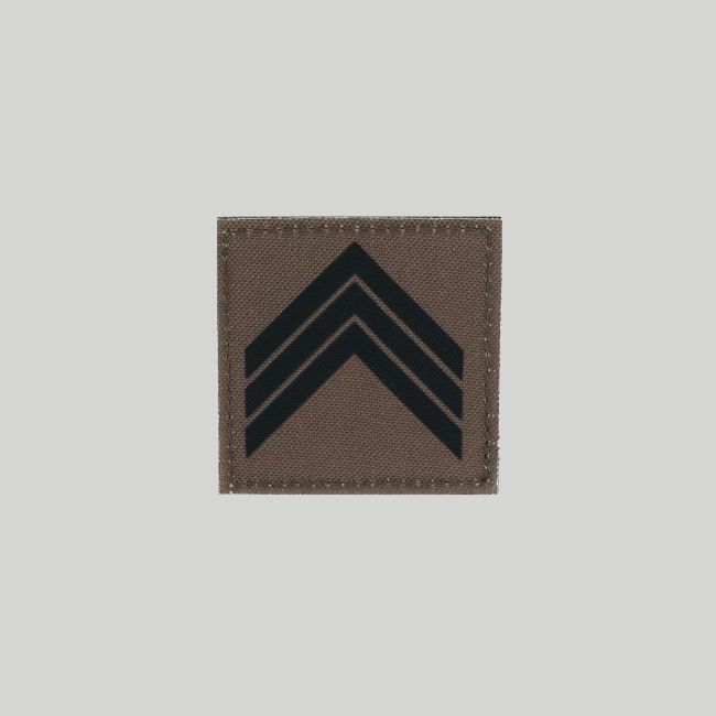 Borstembleem Stof met klittenband Landmacht lage zichtbaarheid - Sergeant-Majoor