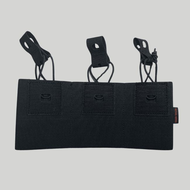 Insert para chest rig VDK (porta-carregador triplo para rifle de assalto) - Preto - Tiger Tailor