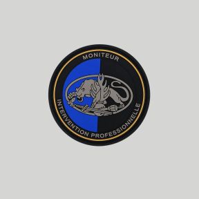 Naszywka PVC na rzep Gendarmerie Départementale MIP - Wysoka widoczność