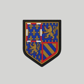 Naszywka PVC na rzep Gendarmerie Départementale Bourgogne-Franche-Comté - Wysoka widoczność