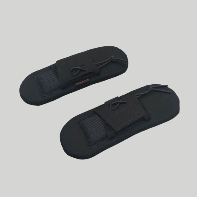 Almofada de ombros para porta-placas Polgen/SMB - Preto - Tiger Tailor