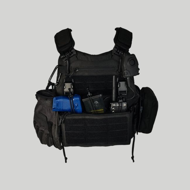 Tactische hoes Polgen Gen.3 Maritime voor GPBI inserts - Zwart - Tiger Tailor