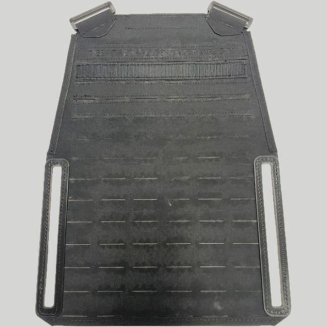 Panel dorsal para portaplacas Polgen/Platiger Gen.3 - Negro - Tiger Tailor