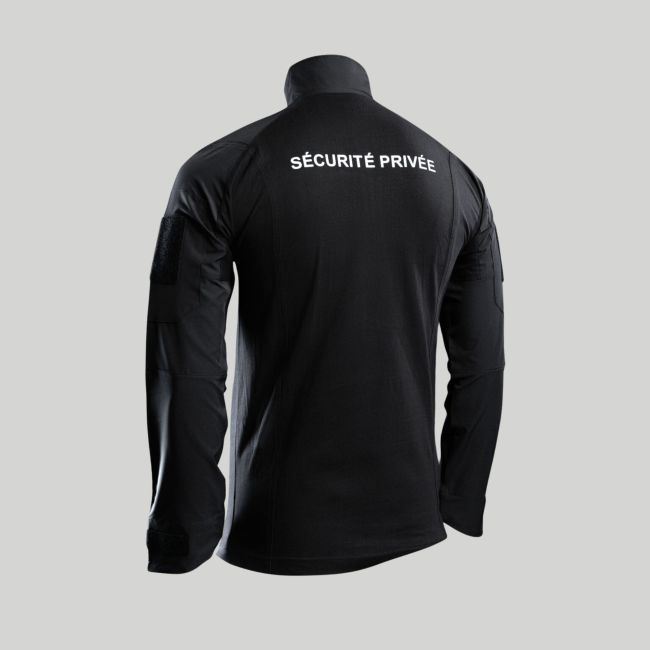 Camisa UBAS Seguridad Privada Safetek - Negro - GK
