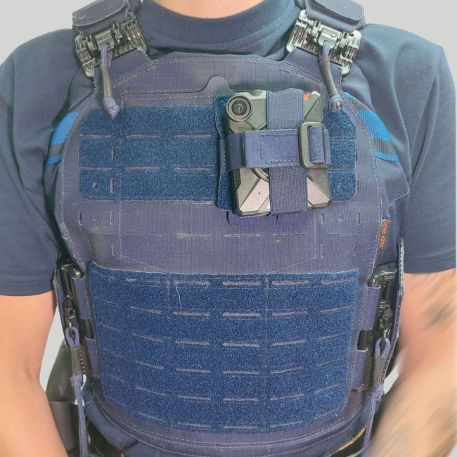 Bodycamerahouder Axon Body 2 - Nachtblauw - Tiger Tailor