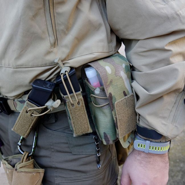 Portacargador simple rígido para fusil de asalto Rushingle - Multicam - Tiger Tailor