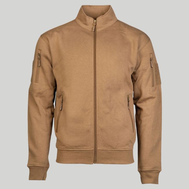 Veste tactique zippée - Coyote Foncé - Mil-Tec