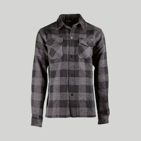 Camicia da boscaiolo in flanella - Nero/Grigio - Mil-Tec