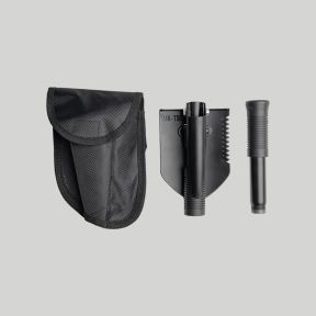 Multifunktions-Klappspaten mit Etui - Schwarz - Mil-Tec