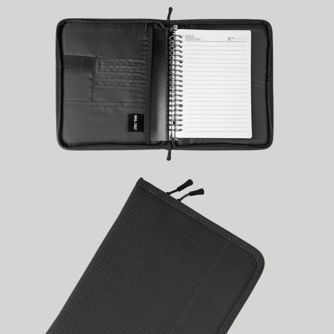 Tactisch notitieboek Hextac 26x19cm - Zwart - Mil-Tec