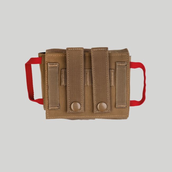 Pochette IFAK Quick Draw remplie (25 pièces) - Coyote Foncé - Mil-Tec