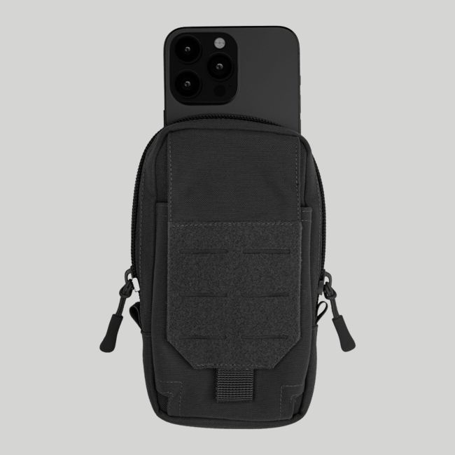 Funda para smartphone Fieldcom Molle - Negro - Mil-Tec