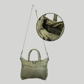 Bolsa para casco de piloto US Mini con correa - Verde Oliva - Mil-Tec