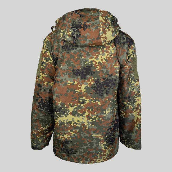 Regenjacke mit Fleecefutter - Flecktarn - Mil-Tec