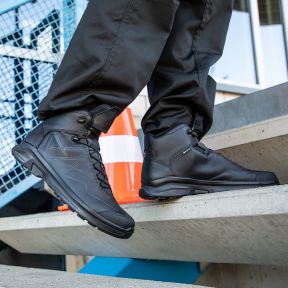 Buty interwencyjne Mid ze skóry Connexis Damskie - Czarny - Haix