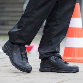 Einsatzschuhe niedrig aus Leder Connexis - Schwarz - Haix
