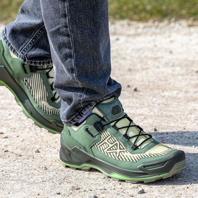 Sapatos baixos Black Eagle EVO Adventure GTX - Verde Olive - Haix