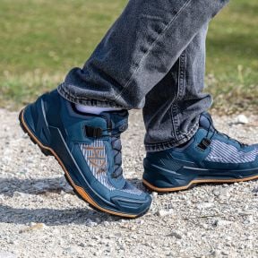 Lage schoenen Black Eagle EVO Adventure GTX - Blauw/Oranje - Haix