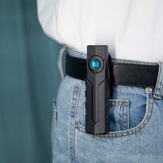 Étui rigide porte-lampe pour ArkPro avec support de fixation - Noir - Olight