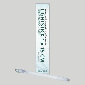 Barras luminosas 15cm/30min - Ultra Blanco - Mil-Tec