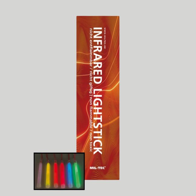 Bâtons lumineux 15cm/6-8h - Infrarouge - Mil-Tec