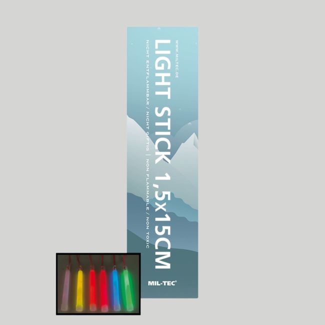 Barras luminosas 15cm/8-12h V2 - Azul - Mil-Tec