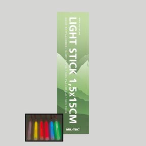 Bâtons lumineux 15cm/8-12h V2 - Vert - Mil-Tec
