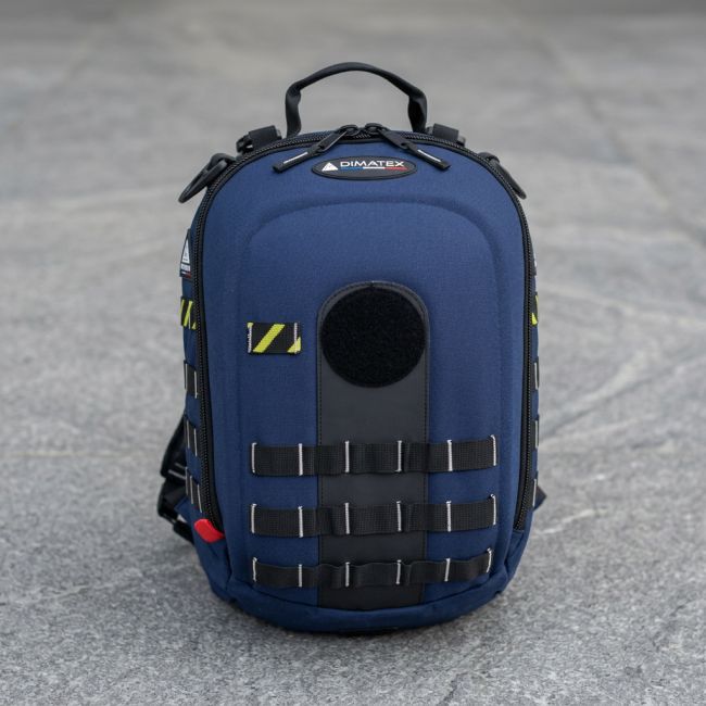 Sac à dos coqué MATT 19L - Bleu Nuit - Dimatex