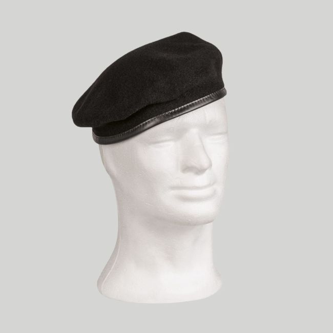 Béret BW Commando Plein Ciel - Noir - Mil-Tec