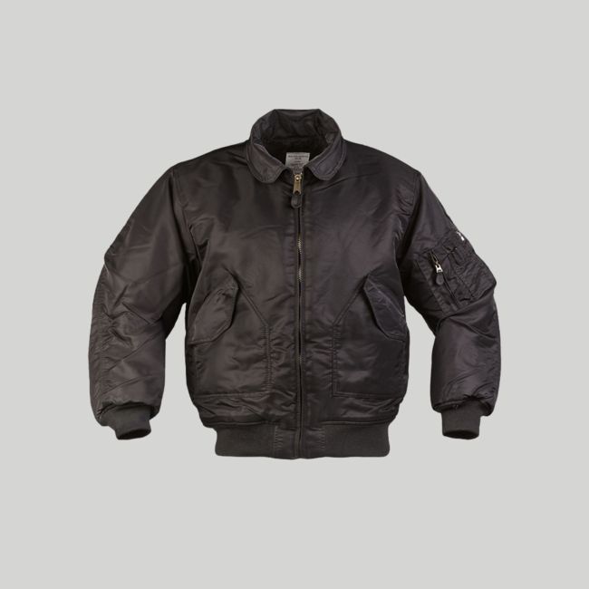 Bomberjacke CWU Basic - Schwarz - Mil-Tec