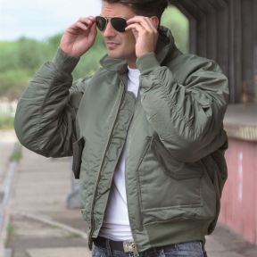 Blouson bomber CWU Basic - Vert Olive - Mil-Tec
