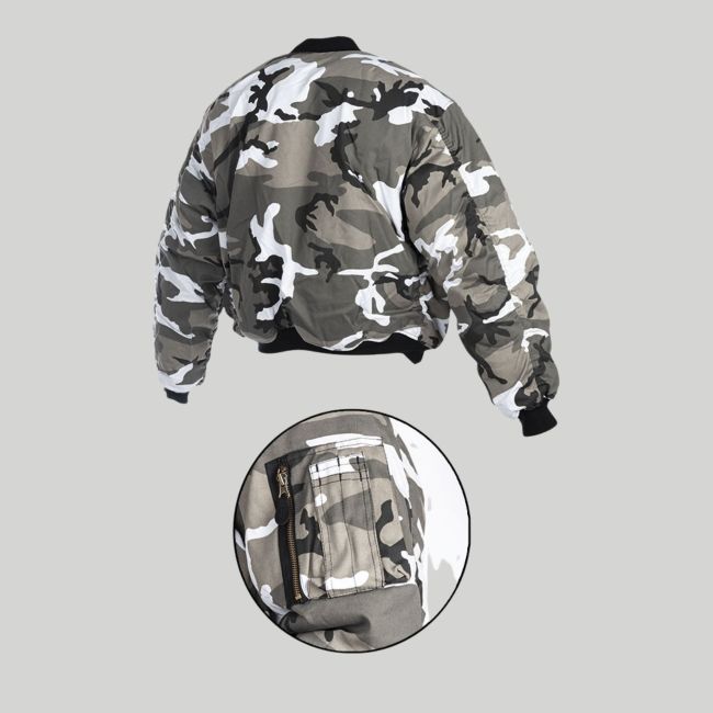 Blouson bomber MA1 - Camo Urbain - Mil-Tec