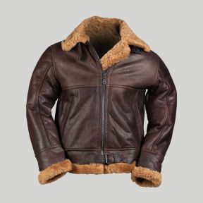Leren pilotenjack US Navy B46 - Mil-Tec