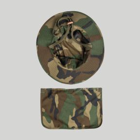 Bob ripstop con cubre-nuca - Woodland - Mil-Tec