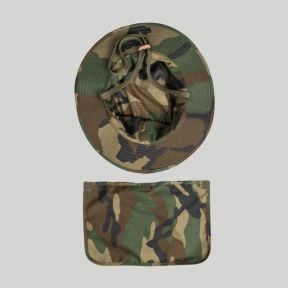 Bob ripstop con cubre-nuca - Woodland - Mil-Tec