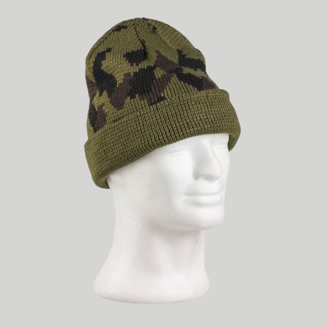 Bonnet en acrylique - Woodland - Mil-Tec