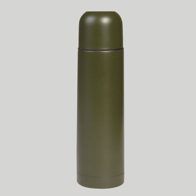 Bouteille isotherme 0,5L en acier inoxydable - Vert Olive - Mil-Tec