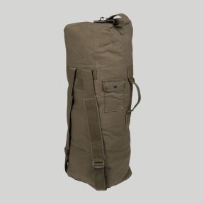 Mochila de viagem com alças em algodão Marine US 75L - Verde Oliva - Mil-Tec