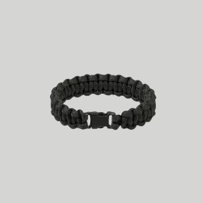 Paracord-Armband 15mm - Schwarz - Mil-Tec