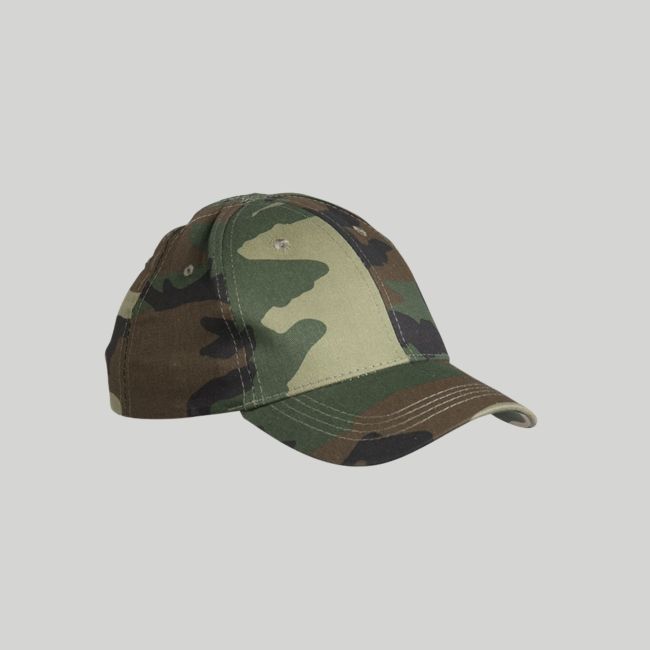 Gorra de béisbol infantil - Woodland - Mil-Tec