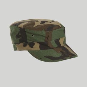 Ripstop-Mütze BDU US - Woodland - Mil-Tec