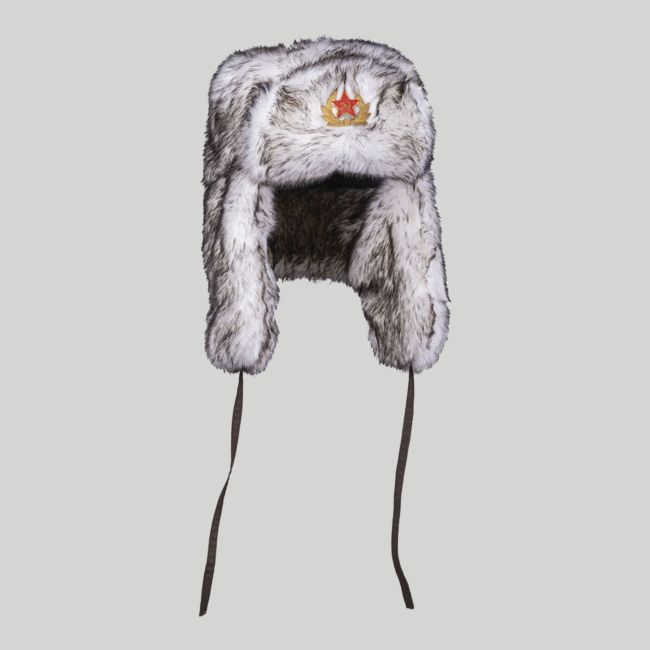 Russische Shapka-pet - Wit - Mil-Tec