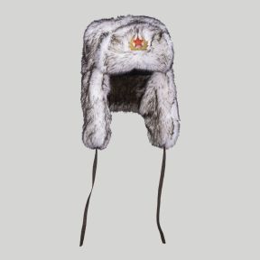 Russische Shapka-pet - Wit - Mil-Tec
