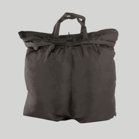 Mochila para casco de piloto US con correas - Negro - Mil-Tec