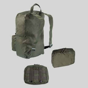 Mochila US Assault 15L Ultra Compact - Ranger Green - Mil-Tec