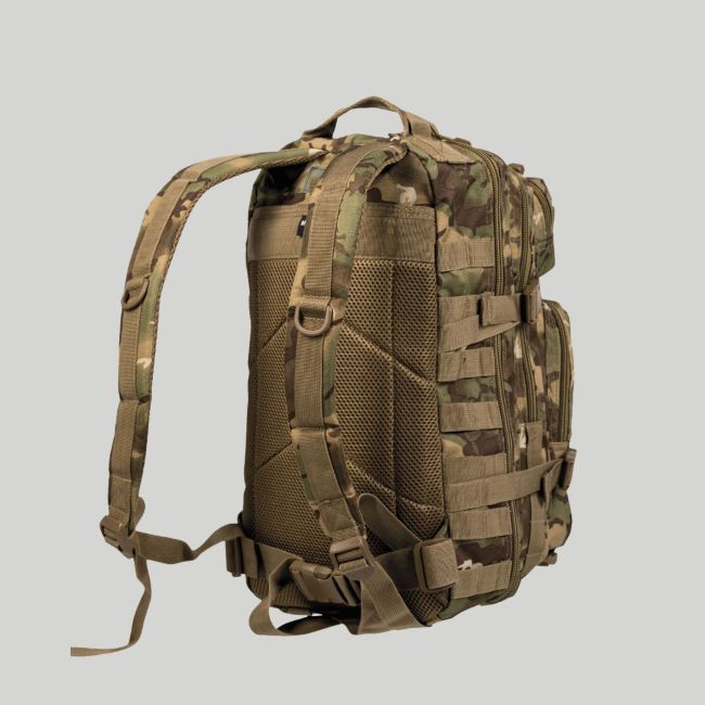 Mochila US Assault 20L - Camo Arid Woodland - Mil-Tec