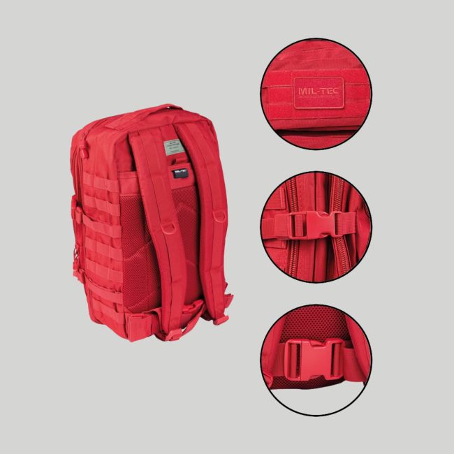 Mochila US Assault 36L - Roja - Mil-Tec