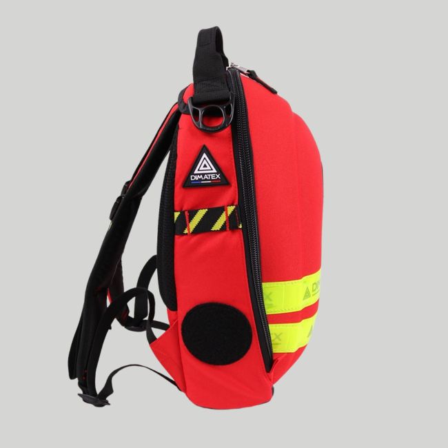 Hartschalenrucksack MATT Mini 13L - Rot - Dimatex