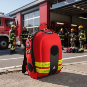 Sac à dos coqué MATT Mini 13L - Rouge - Dimatex