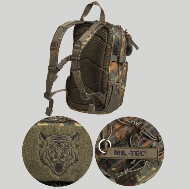 Plecak dziecięcy US Assault 14L - Camo BW - Mil-Tec